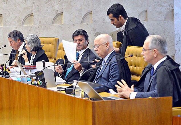 Ministros do Supremo Tribunal Federal (Foto: ABr)